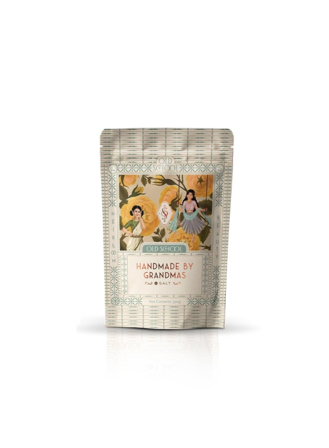 Old School Rituals Handmade by Grandmas Baby Bath Salt | Natural Blend for Soothing, Relaxation & Protection | Gentle, Hypoallergenic Care for Delicate Skin with Evil Eye Shield | 300g - Image 1